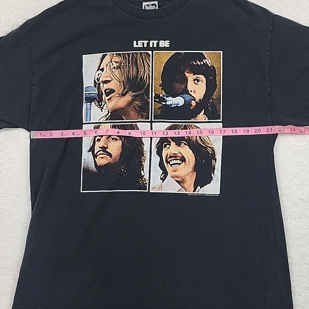 Vintage The Beatles Let It Be Short Sleeve Tee